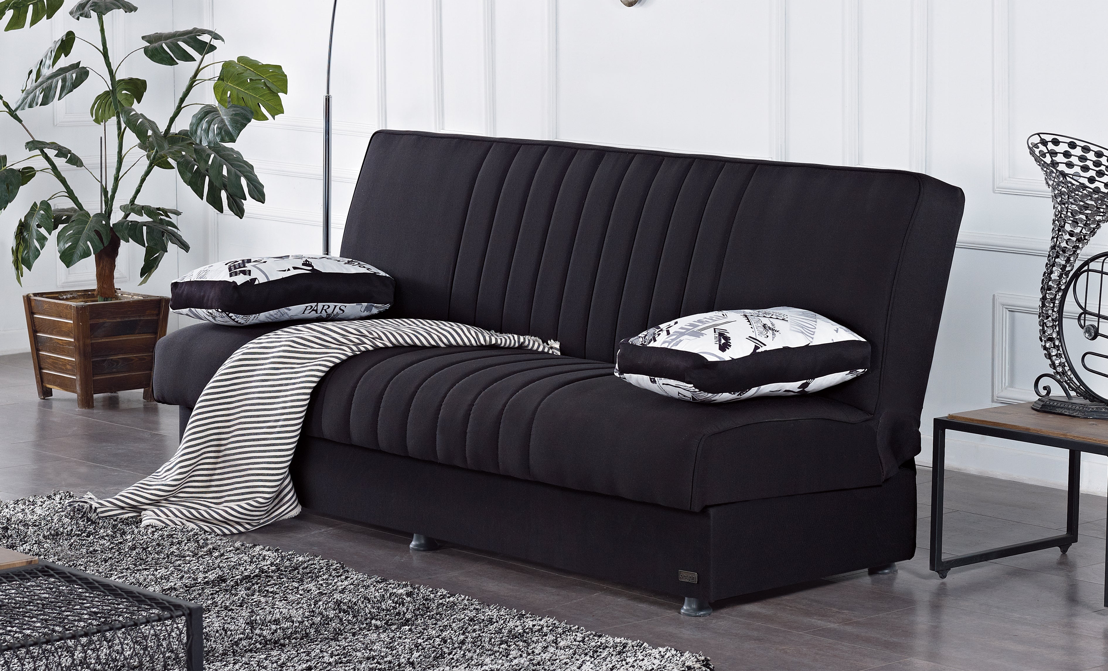 Skyline Harmony Black Sofa Bed