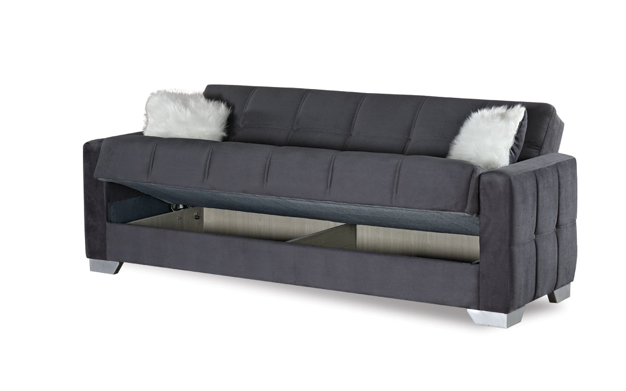 Shenandoah Comfort Gray Sofa Bed